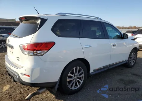 2016 Nissan Pathfinder S из США, поврежденный, VIN 5N1AR2MM6GC601128
